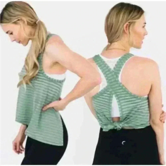 ZYIA Tops - NWT Zyia Active Nimbus Tank Top XXL GREEN
